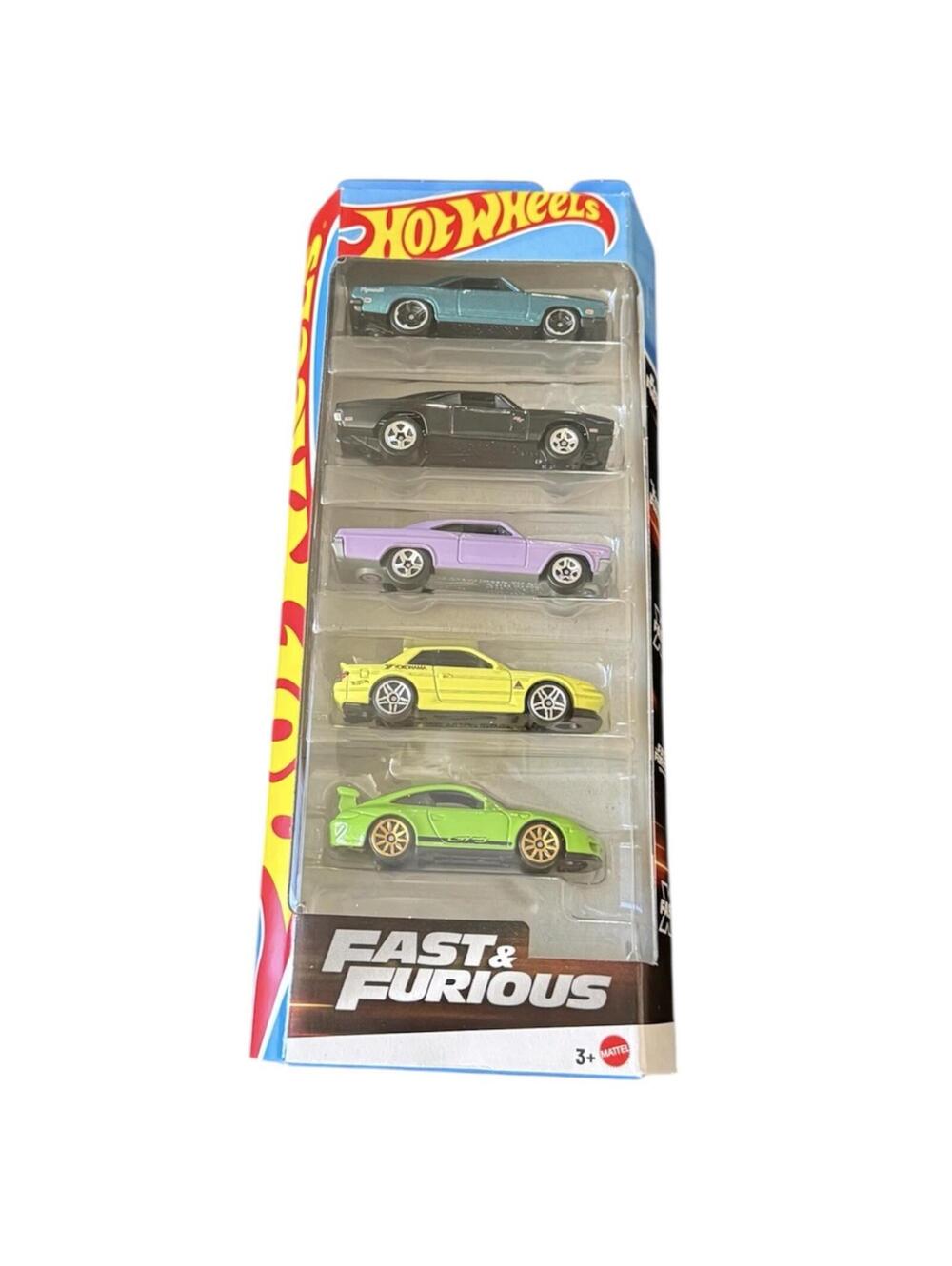 🔥Brand New 🔥Hot Wheels 1:64 Fast & Furious 5 Pack Cars Set 2025 collectible